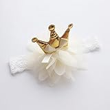 ゼットアンドゼット（Z&Z ）高品質　ヘアアクセサリ　ベビー　がルーズ　髪飾り　赤ちゃん　出産お祝い　誕生日プレゼント（10点セット箱付き） (王冠（1点）)