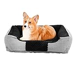 KKmoon 猫 ベッド 犬ベッド ペットベッド 保温防寒 冬 洗える 70 * 50 * 15cm 15kg ペットソファ ソフト マット