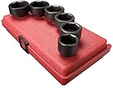 Sunex 3671 3/8-Inch Drive Oil and Fuel Filter Socket Set, 6-Piece [並行輸入品]