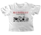 Blue Oyster Cult Baby T Shirt 6-12 months white by Vintage Magazine Company