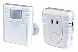 Heath/Zenith WC-6006-WH Transmitter and Receiver Motion Lamp Set, White [並行輸入品]
