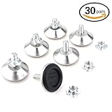 Hilitchi  家具アジャスタ  水平調整脚用ネジと  T型ナット  60個/  30組    M8  x  30  x  15mm  /  M8  x  30  x  20  /  M8  x 