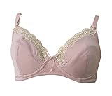 ローズマダム rosemadame 授乳ブラ マタニティ ハーフトップ ウィンドウオープン ノンワイヤー ゆるらく 綿素材 (LL, ピンク) 112-0...
