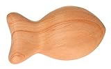 Grimm's Baby FISH RATTLE - Natural Wood Shaker & Teether for Babies by Grimm's Spiel und Holz Design