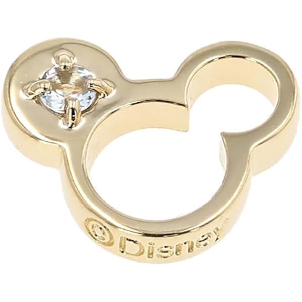 Amazon | [ディズニー]Disney ミッキー ベビーリング 誕生石 K18 