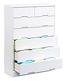 大川家具 nakakei ハイチェスト ライズ 80cm幅 ホワイト 045490