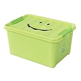 笑顔がかわいい！！「スマイルボックス Mサイズ」【IT】グリーン(#9815089)サイズ：幅40×奥行28×高さ21cm