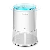 蚊取り器　虫取り器　吸引式捕虫器　USB給電式　LED搭載　吸引式殺虫　光触媒技術　虫退治　静音　省エネ　簡単設置　USB対応　台所、居間、寝室、飲食店、オフィス、アウトドアなどに対応　(ホワイト)