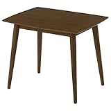 ダイニングテーブル テーブル 食卓テーブル 木製 マルチテーブル カフェテーブル 〔幅85cm〕 ウォールナット