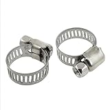 ホースクランプ19-29mm調節可能なステンレス鋼パイプクランプ40グループ