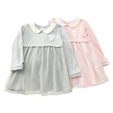 Lily ivory (リリー アイボリー ) ワンピース (80～130cm) キムラタンの子供服 (71584-173) グレー 90