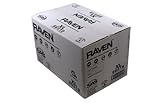 10 Pack SAS Safety 66519 Raven 6 mil Black Nitrile Disposable Gloves - X-Large (100 Gloves per Box) 