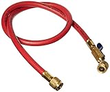 Yellow Jacket 29636 Plus II 1/4 Hose with Compact Ball Valve, 36, Red by Yellow Jacket
