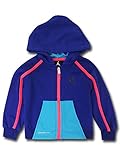 (Jordan)ジョーダン リトルキッズ Jordan Zip-Up Hoodie ジョーダン パーカー (青ターコイズブルーインフラレッド, 2T(1～2歳頃 85-90cm)) [並行輸入品]