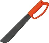 OKC 12 in. Camper Machete, Orange D Handle