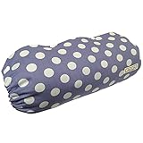 Jolie・Joie 抱っこ紐(だっこひも)収納カバー 【裏生地グレー】 日本製 リバーシブル(スカイグレーMドット×グレー)シッカリ生地