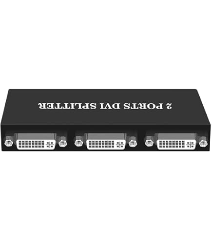 Amazon.co.jp: ES-Tune DVI分配器 1入力4出力 ハイビジョン HD DVI