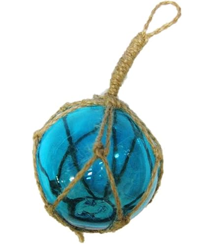 【美品・レア】デンマーク購入 ガラス製浮き球 コバルトブルー オブジェ Amazon.co.jp: オブジェ 浮き玉 23cm ブルー ビニールタイプ