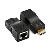 Sunny 4K2K対応 HDMI延長器 HDMI信号を30mまで延長可 HDMI2.0 HDTV 1080p 4K対応 電源不要 配線簡単 ディスプレイ配置を自由に HDMIエクステンダー 送受信機セット LANケーブルで延長HDMIRP4K30M-SNY