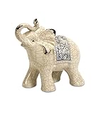 Sandoval Ceramic Elephant, Cr?¨me