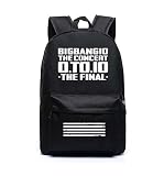 BIGBANG 韓流グッズ made GD VIP ビッグバン 10周年記念 ファッション 可愛 バッグ リュックサック (ブラック)