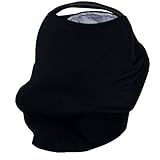 JLIKA Baby Car Seat Covers - Stretchy Infant Canopy and Nursing cover for breastfeeding newborns inf