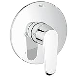 Grohe 19 068 002 Eurodisc Cosmopolitan圧力バランスバルブトリム、Starlight Chrome