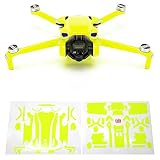 WRAPGRADE for DJI Mini 3 本体用 スキンシール (ネオンイエロー)