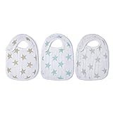Aden＋Anais(エイデンアンドアネイ) よだれかけ snap bib(スナップビブ) 3枚セット stardust [並行輸入品]