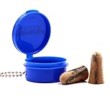 TOENNESEN 柔らかい泡耳プラグテーパ旅行睡眠騒音防止耳栓睡眠聴力保護を改善して、5つの組