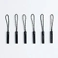 Cylinder-Shaped Zipper Pulls B016