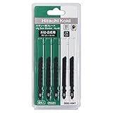 日立工機 ジグソー用ブレードNo.42木材用(全長77mm)(5枚入り) 0033-9367