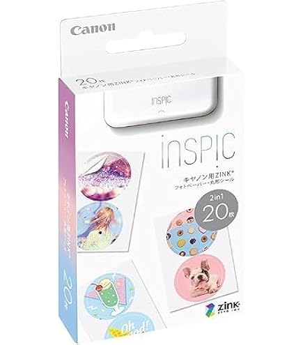 Amazon | Can on キヤ ノン スマホプリンター用 Z INKフォトペーパー