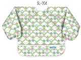 バンキンス スリーブビブ 防水 ビブ 6～24ヶ月 【bumkins-SU 】 (204-ガゼボ)