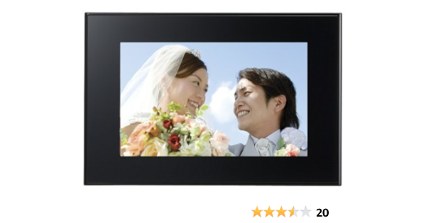 Amazon Fujifilm デジタルフォトフレーム 7インチ 内蔵メモリー1gb 解像度800 480 ブラック Dp 700sh 富士フイルム デジタルフォトフレーム