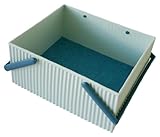 八幡化成 ハンドル付きスクエア型収納 sceltevie omnioffre(オムニオッフル) L ブルー