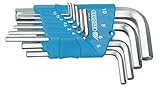 GEDORE 1505408 1.3-10mm Hexagon Allen Key Set in Holder (10 Pieces) [並行輸入品]