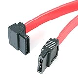 StarTech.com シリアルATAケーブル 46cm 片側上向きL型タイプ SATA (7ピン) メス/SATA (7ピン) メス SATA18LA1