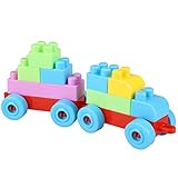 Peradix 積み木 木のおもちゃ 知育玩具 プラスチック製 135個セット