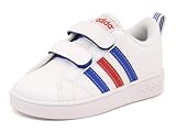 adidas(アディダス) VALCLEAN2 CMF INF(バルクリーン2CMFインファント) B74642 ランニングホワイト/ブルー