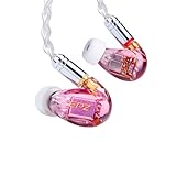 Hifi Kingdom EPZ 320 Hifiモニタリングイヤホン、3.5mm金メッキプラグ、MMCX、 KNOWLES USA 3BA バランスドアーマチュアムービングコイルアイオン3D医療用樹脂プロミュージシャンモニターイヤホン（CRYSTAL PURPLE）