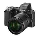 Nikon ミラーレス一眼 Nikon 1 V2 小型10倍ズームキット 1 NIKKOR VR 10-100mm f/4-5.6付属 ブラック N1V210ZKBK