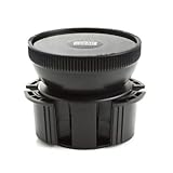 USA GEAR Universal Adjustable Vehicle Cup Holder Adapter / Insert with Suction Mount Surface for All