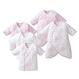 赤ちゃん本舗　新生児肌着５点セット　ちっちゃなゾウさん　ピンク