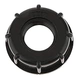 IPOTCH ibc水タンク　アダプター　給水部品　プラスチック　厚さ60mm　ネジ式アウトレット　全3サイズ - 1インチ