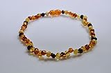 Amber teething necklace. BAROQUE MIX BABY Amber Necklace. Baltic Amber Baby Teething Necklace. by Ba