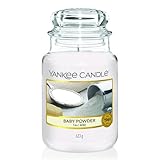 Yankee Candle Large Jar Candle, Baby Powder by Yankee Candle