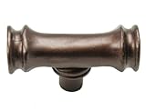 Carpe Diemハードウェア2377 – 12 CoastalリビングII Large Bambooノブ、ブロンズ