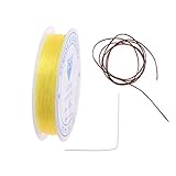 0.6ミリメートルワイドDIY手作りジュエリーアクセサリー弾性ロープビーズロープクリスタルフィッシュラインワイヤーElastane Thread