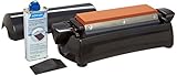 Norton IM200 -8" Three Stone Sharpening System - Fine India, Medium Crystolon, and Coarse Crystolon 